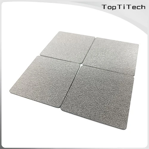 Hydrogen Production Electrolyzer PTL Porous Titanium Sintered Plate