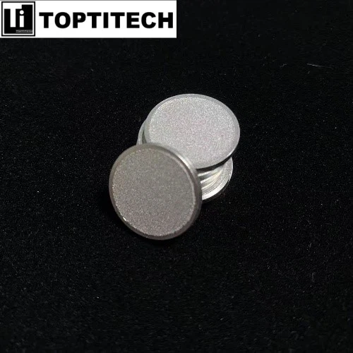 Sintered SS316L Powder Filter Discs with a 1mm Ring Outside 4 Sintered SS316L Powder Filter Discs with a 1mm Ring Outside 4