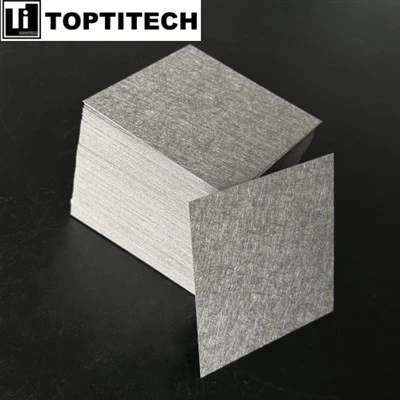 0.4 mm silná tažená sintrovaná plsť z niklových vláken